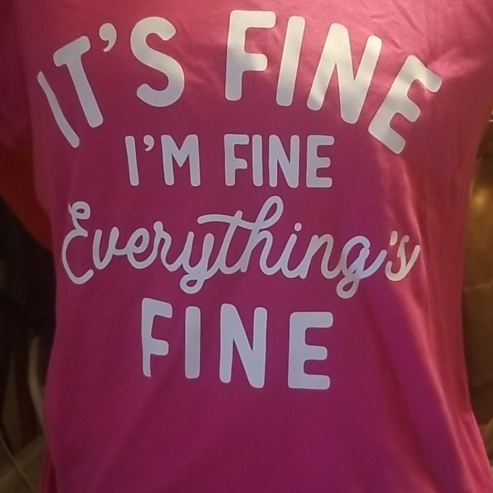 Brand new screen printing shirt